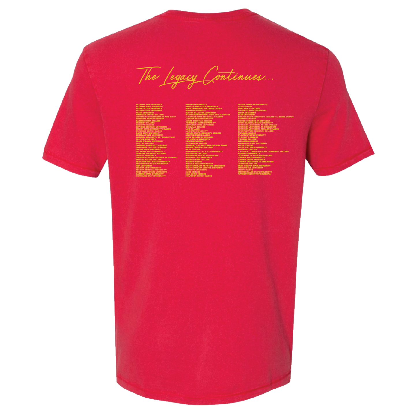 HBCU Strong Tee (The Legacy Gold Edition)