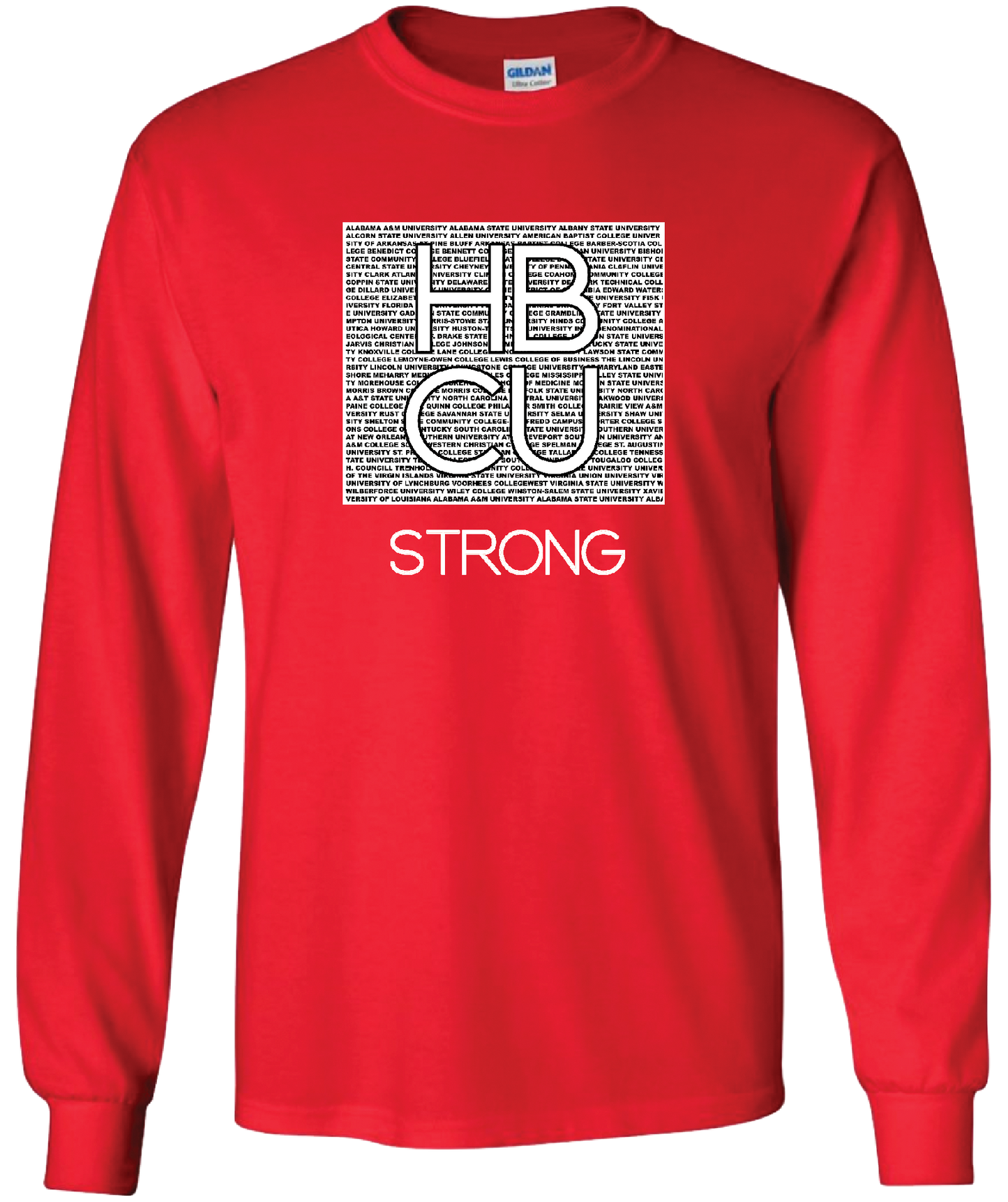 HBCU Strong Long Sleeve Tee (40 Seventh Collection Edition)