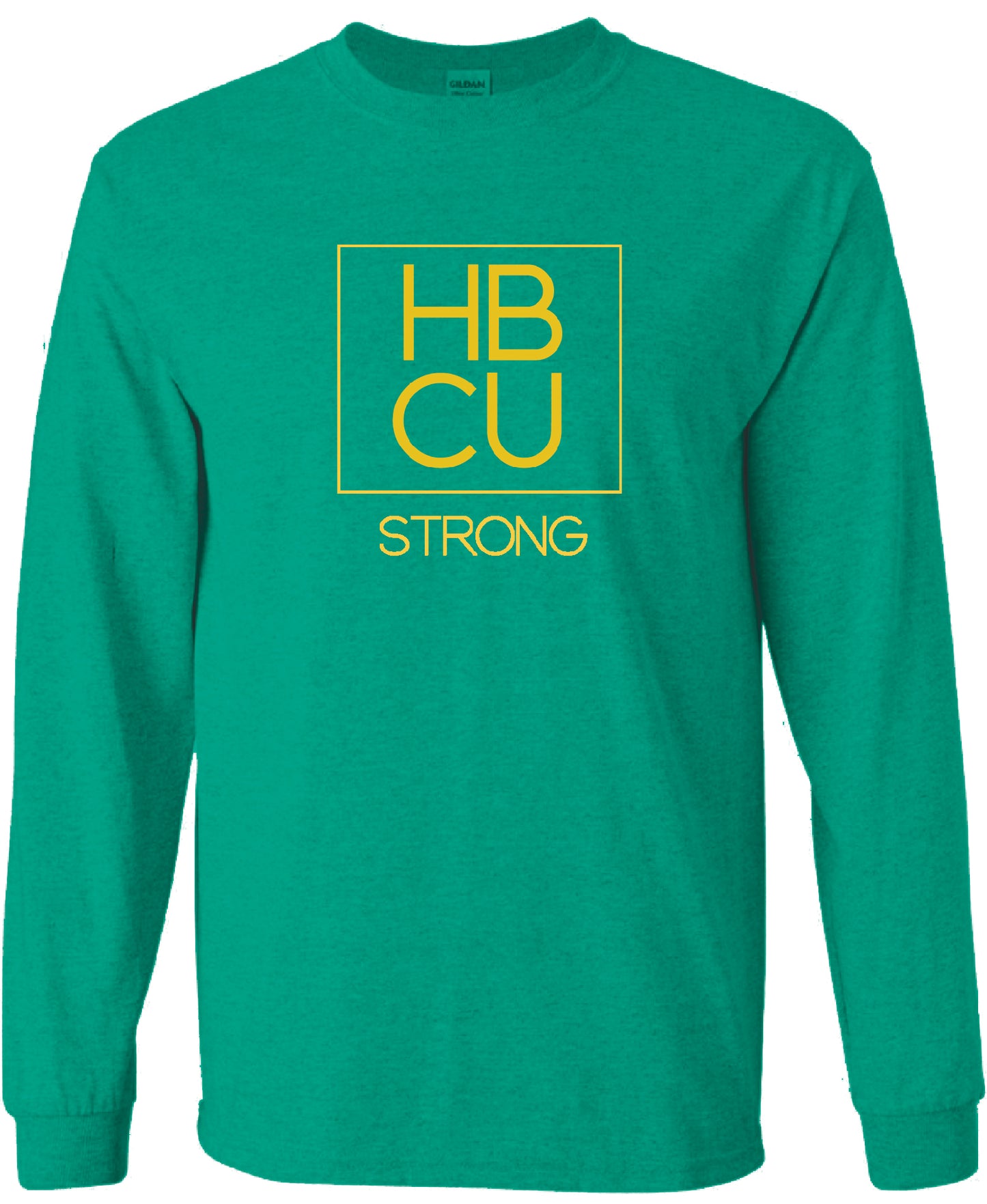 HBCU Strong Long Sleeve Tee (The Legacy Gold Edition)