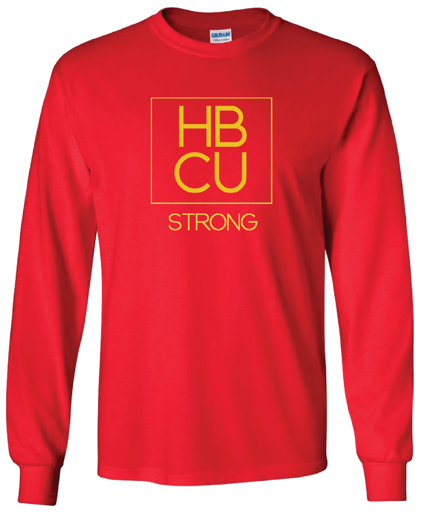 HBCU Strong Long Sleeve Tee (The Legacy Gold Edition)