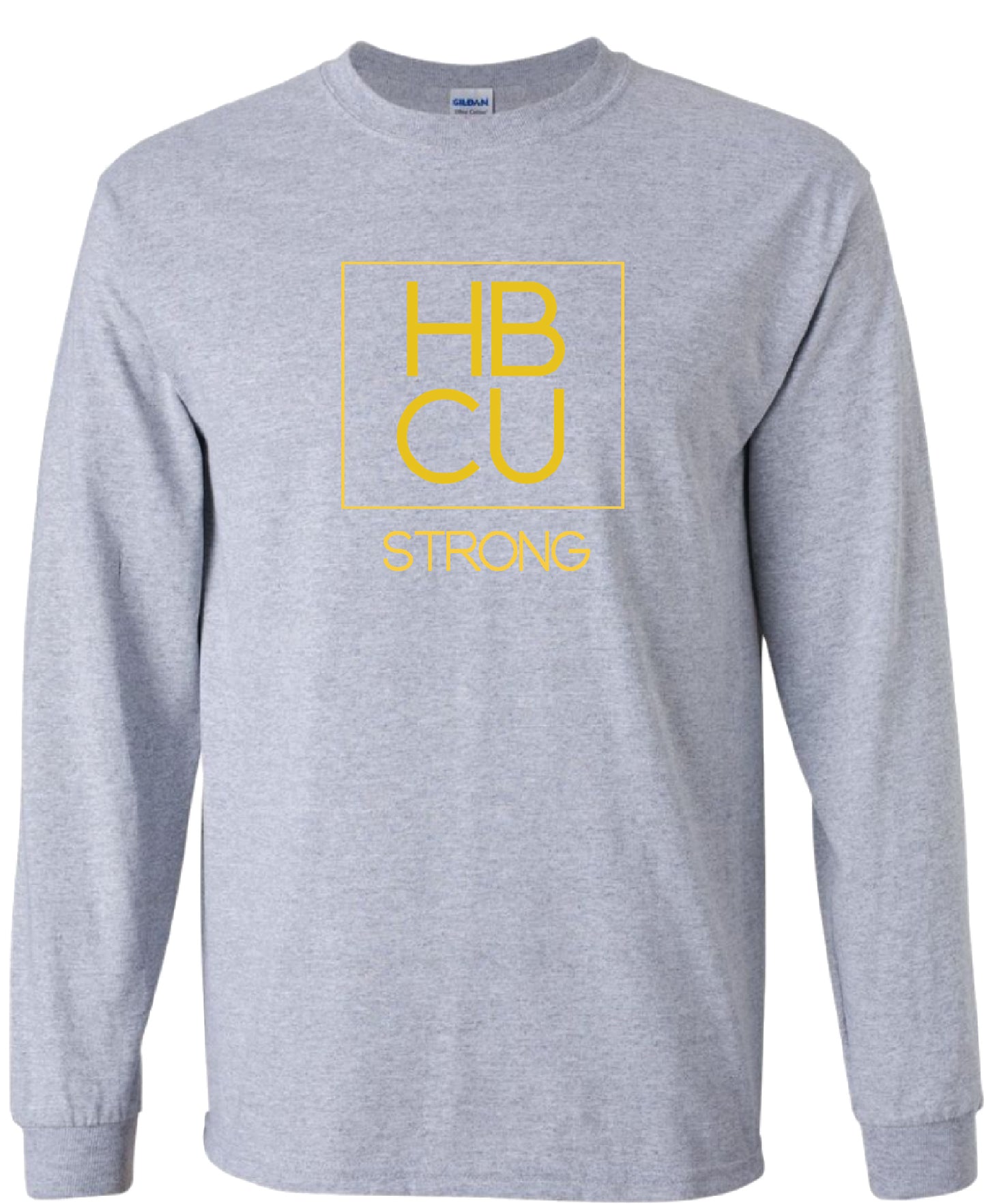 HBCU Strong Long Sleeve Tee (The Legacy Gold Edition)