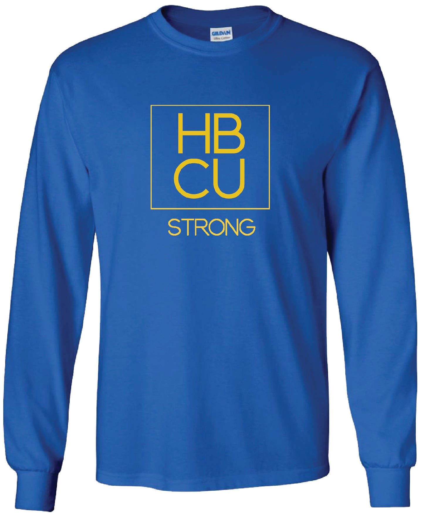 HBCU Strong Long Sleeve Tee (The Legacy Gold Edition)