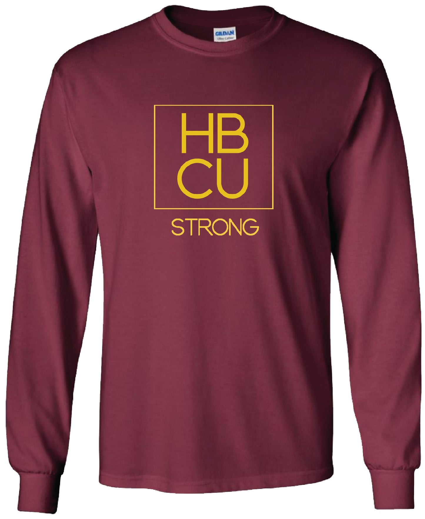 HBCU Strong Long Sleeve Tee (The Legacy Gold Edition)