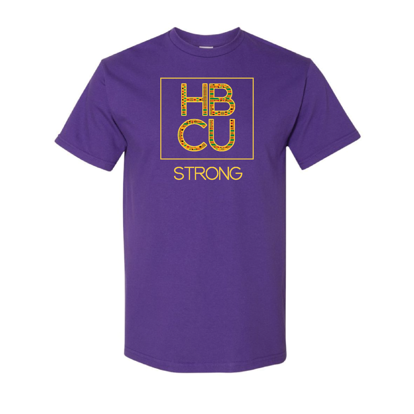 HBCU Strong Tee (The Legacy Kente Cloth Print Edition)