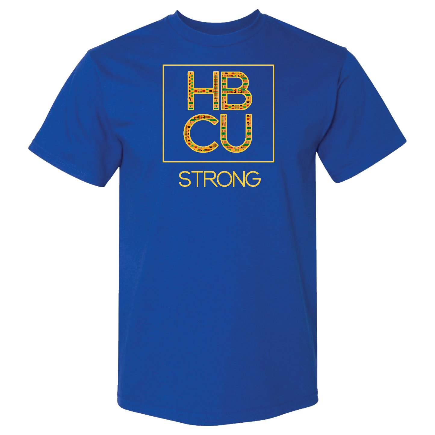 HBCU Strong Tee (The Legacy Kente Cloth Print Edition)