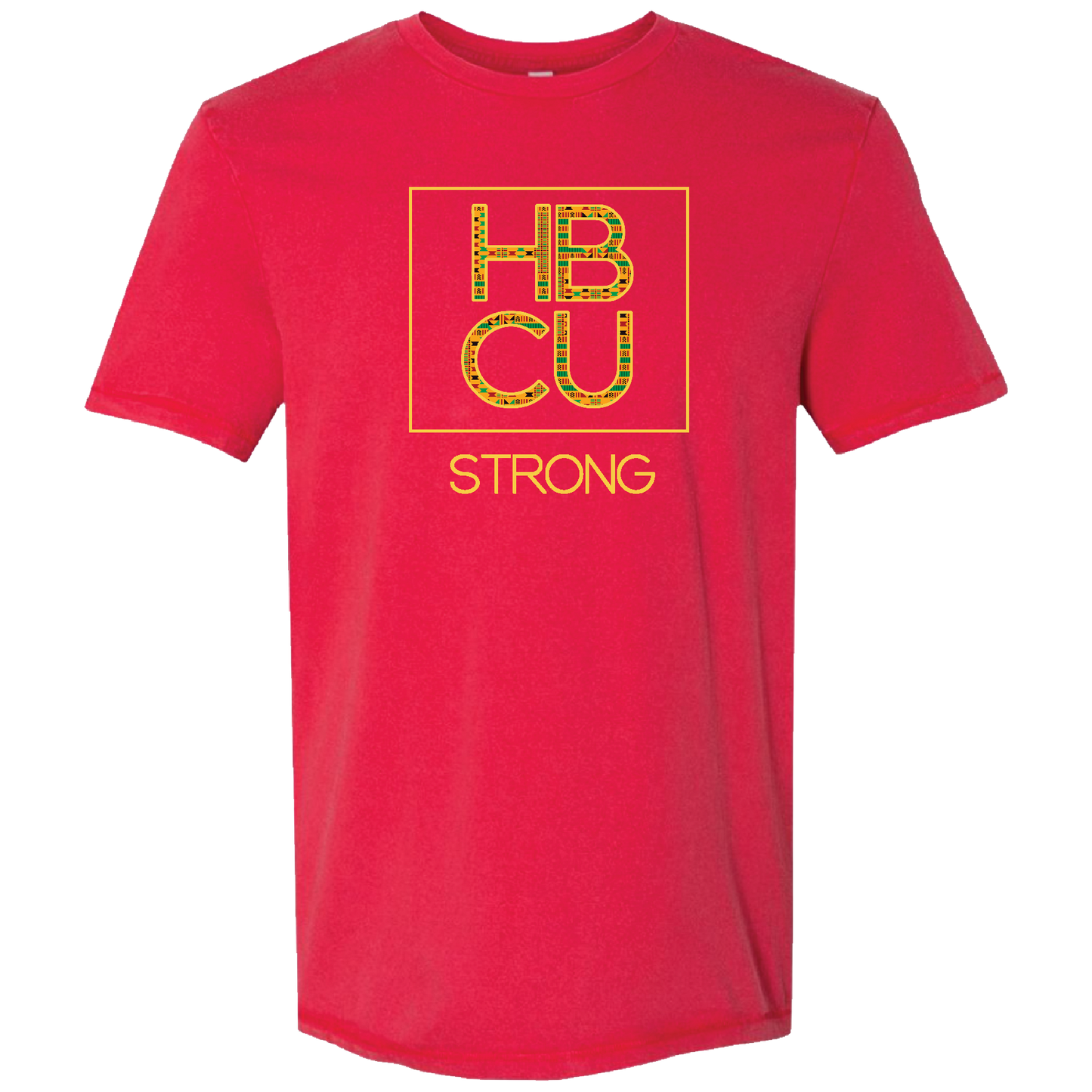 HBCU Strong Tee (The Legacy Kente Cloth Print Edition)