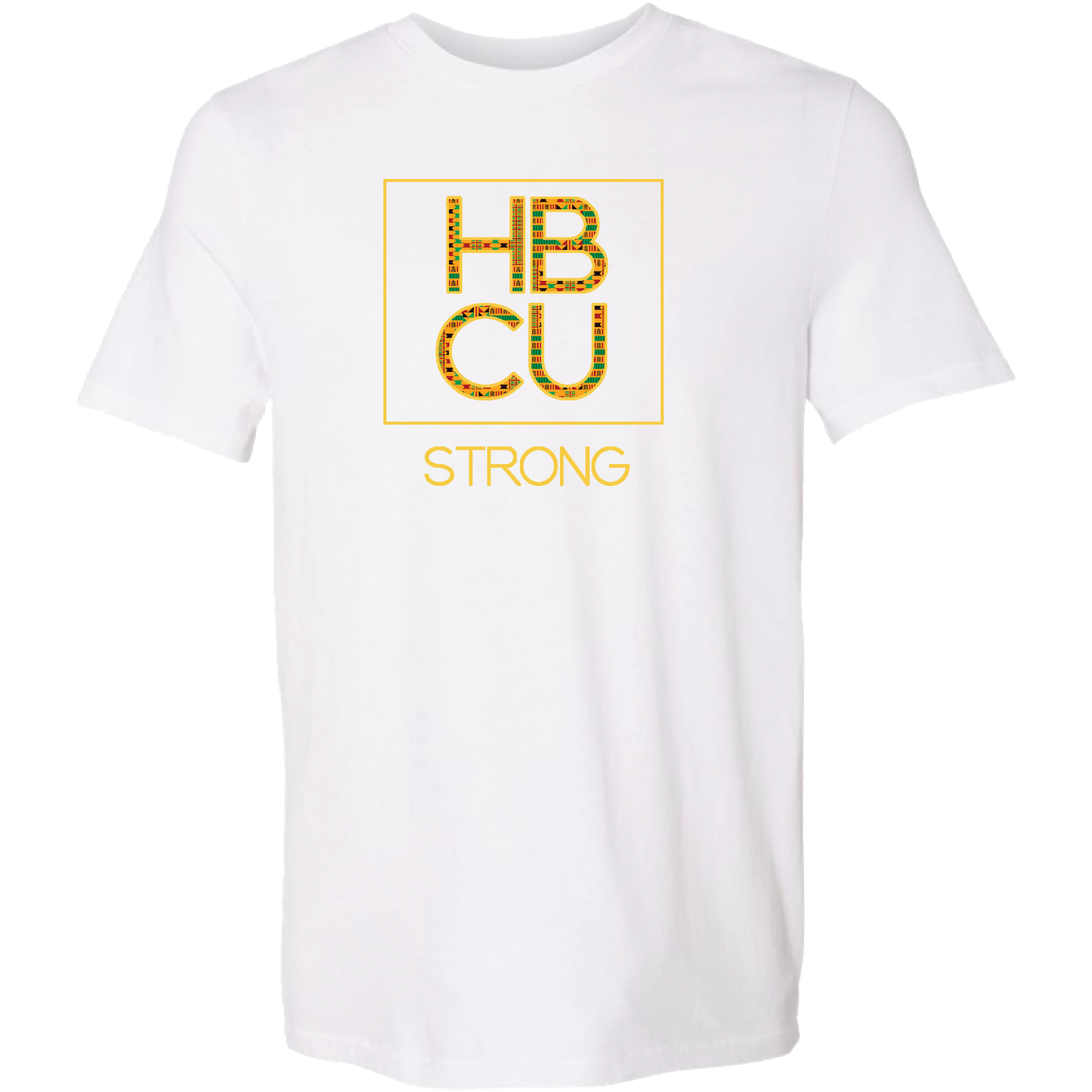 HBCU Strong Tee (The Legacy Kente Cloth Print Edition)