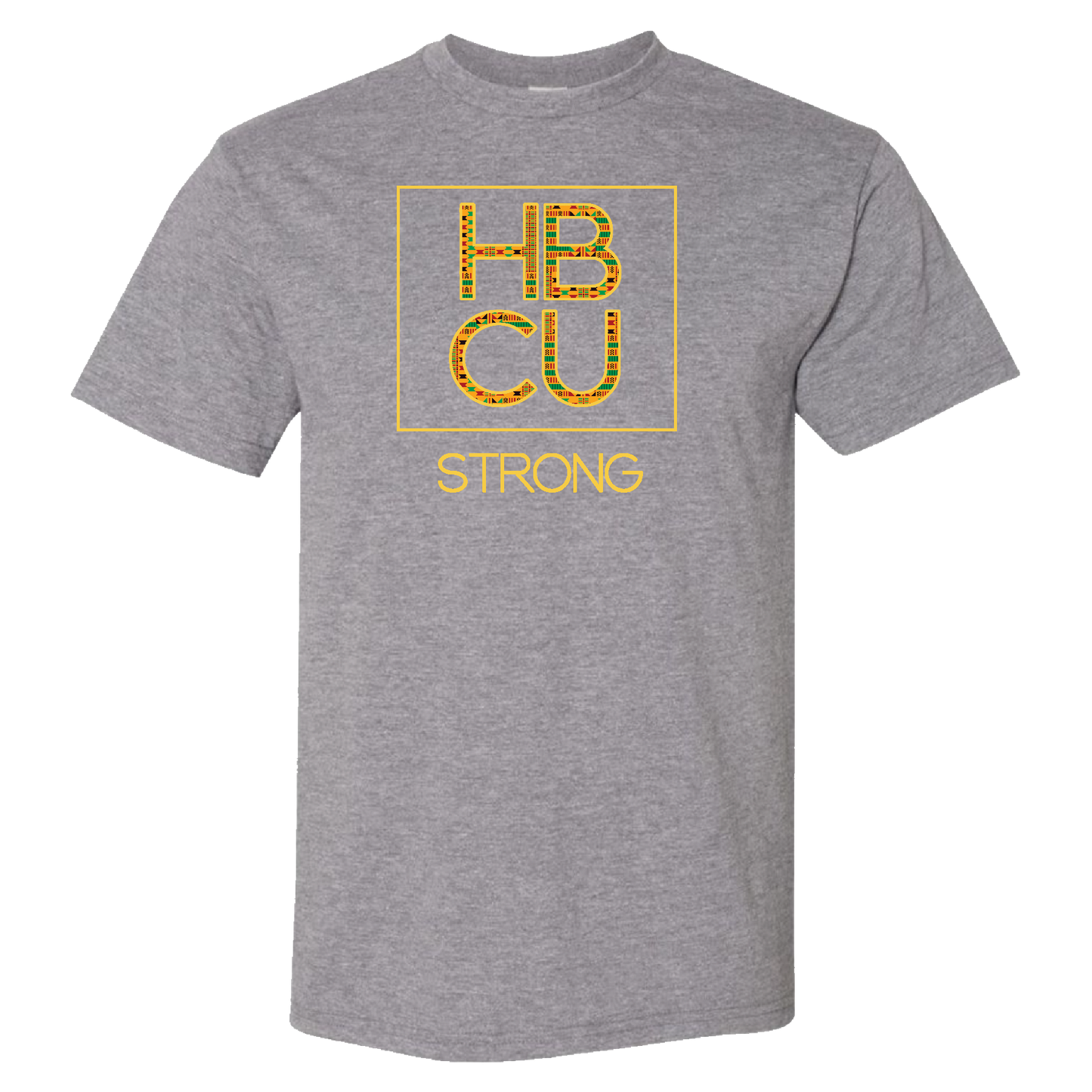 HBCU Strong Tee (The Legacy Kente Cloth Print Edition)