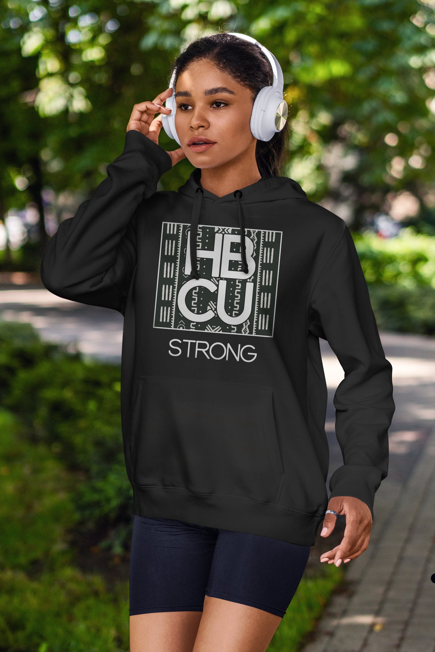 HBCU Strong Hoody (The Legacy Mali Cloth Print Edition)