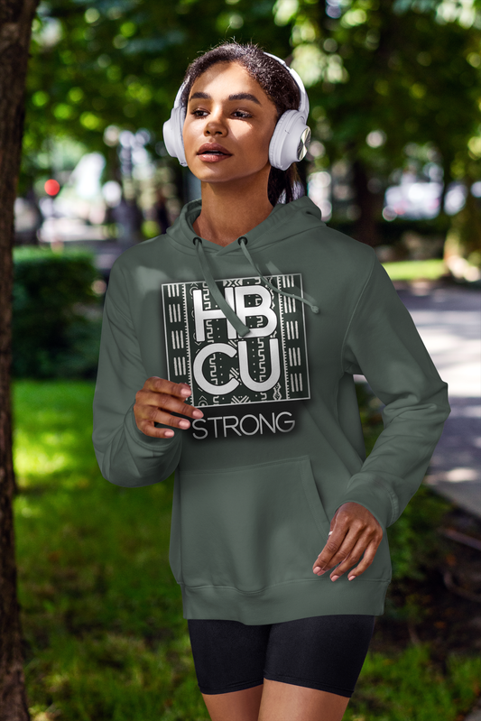 HBCU Strong Hoody (The Legacy Mali Cloth Print Edition)