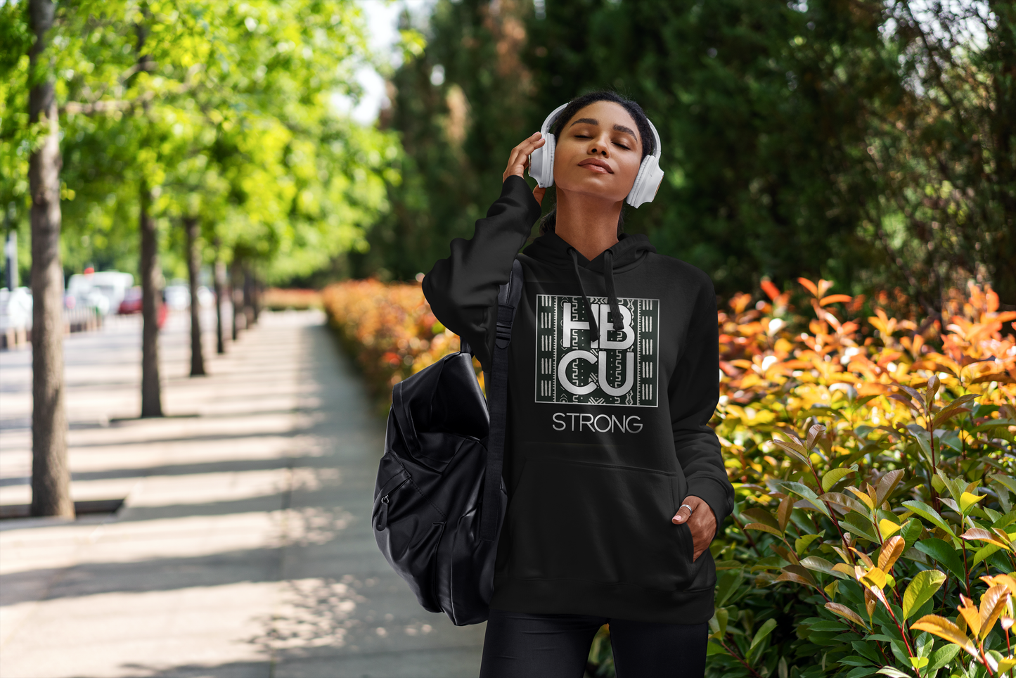 HBCU Strong Hoody (The Legacy Mali Cloth Print Edition)