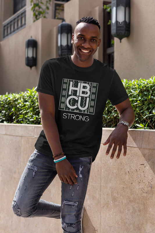 HBCU Strong Tee (The Legacy Mali Cloth Print Edition)